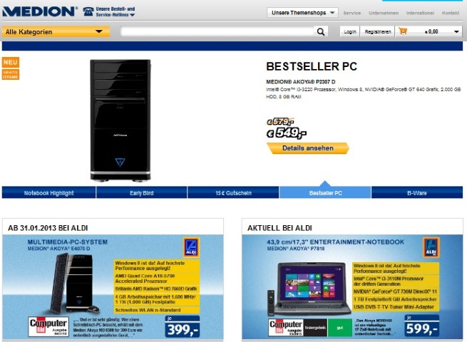 Medion Store