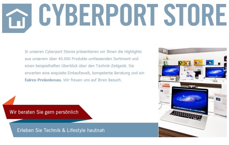 Cyberport Shop
