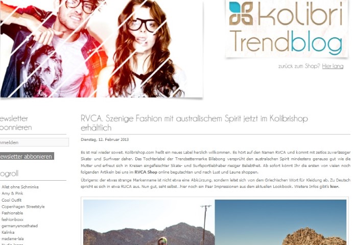 Kolibri Angebot