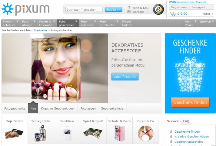 Pixum Shop