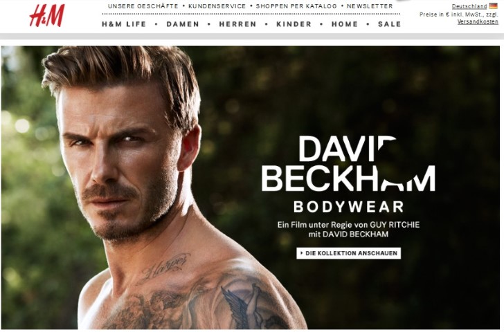 H&M David Beckham