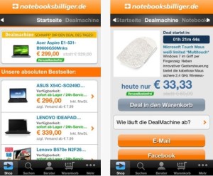 Notebooksbilliger App: Einfach günstiger
