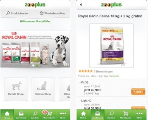 Zooplus App – Alles für Hund, Katze und Co
