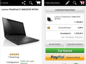 Computeruniverse App – Technik zum Spitzenpreis