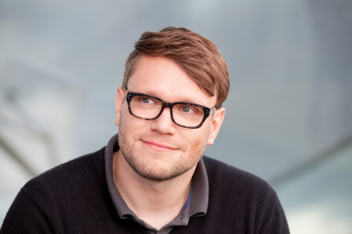 Mann mit Brille